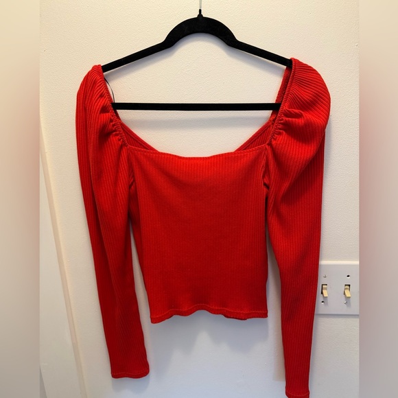 H&M Ribbed Square Neck Top - Picture 5 of 5